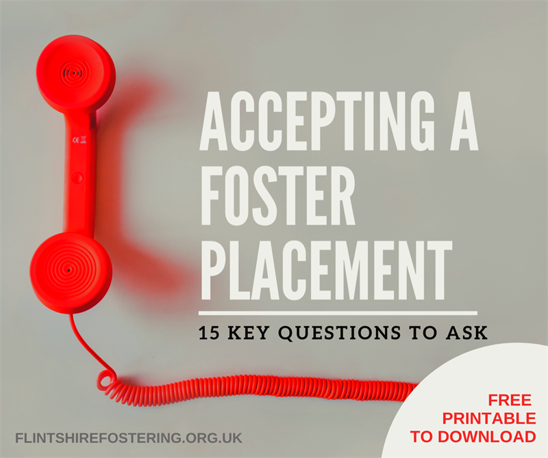 accepting a foster placement